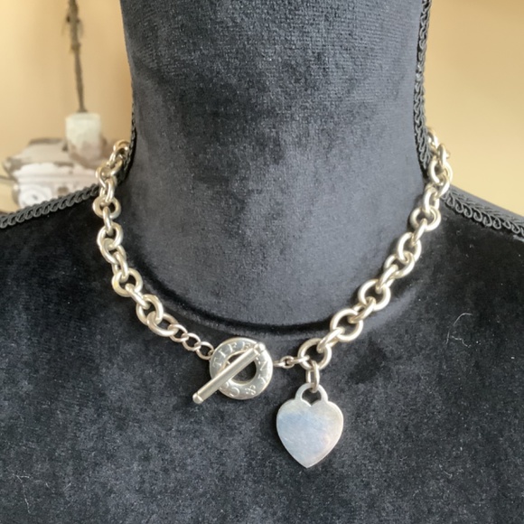 Tiffany Toggle Silver Necklace - Picture 2 of 4